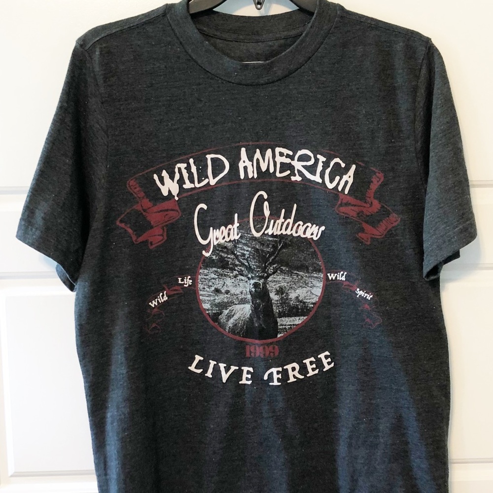 Black Jack DMD Live Free Graphic T-Shirt Med